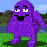 Grimace Shake mod for MCPE