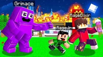 Grimace Shake Minecraft Mod screenshot 1