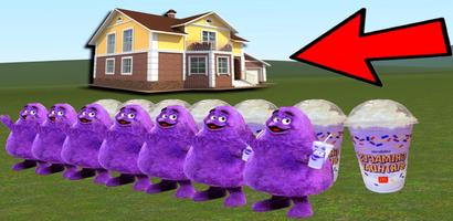 Grimace Shake For Garry's mod screenshot 1