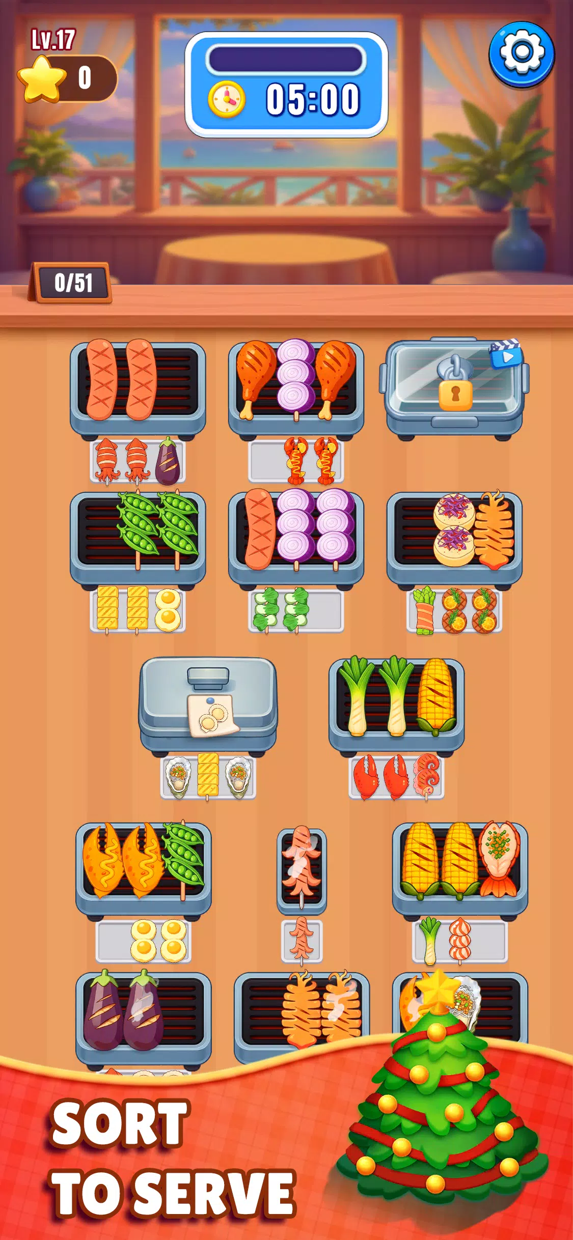 Grill Cooking Food Sort