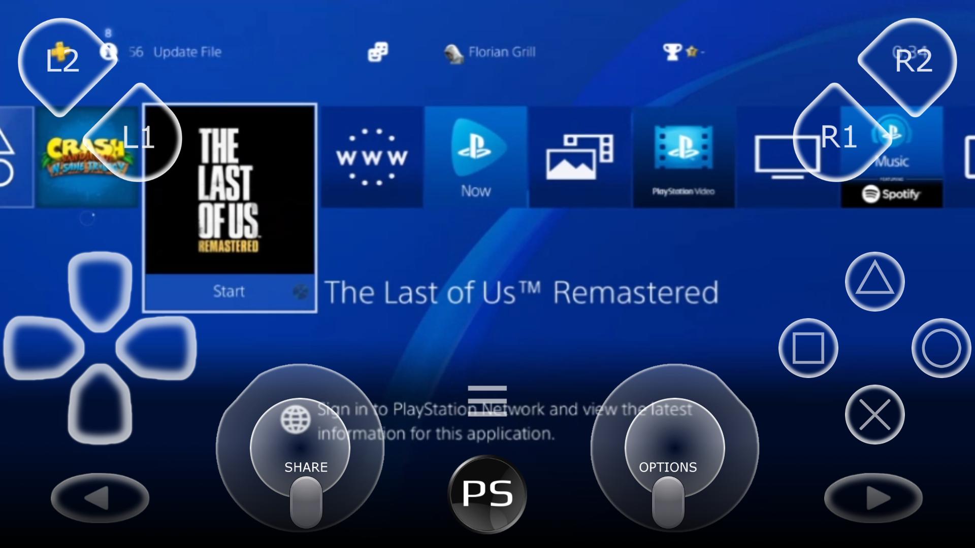 PSJoy: Extended PC Remote Play for PS4 Latest Version 1.0.6 for Android