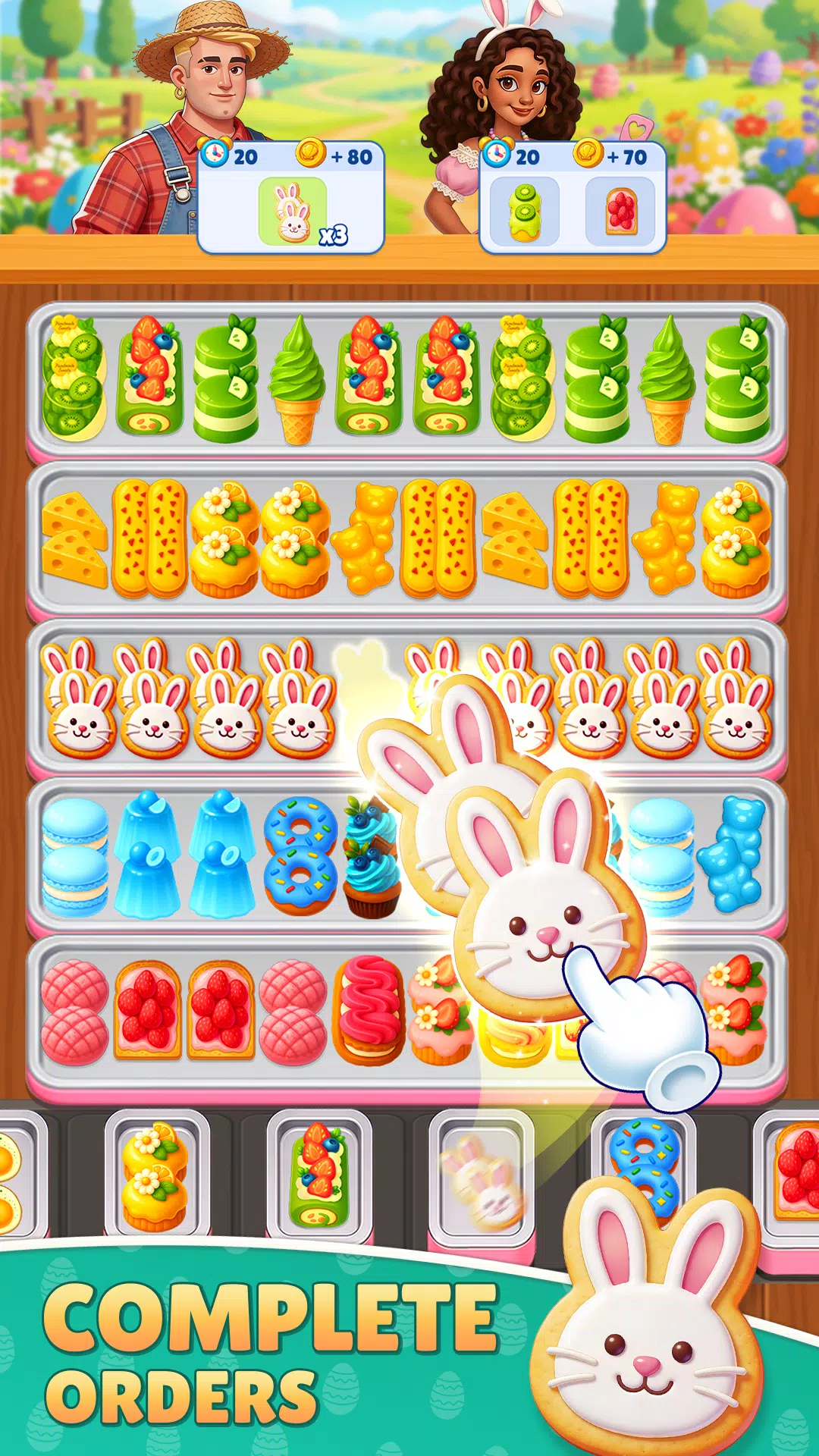 Grill Cooking: Sort Challenge