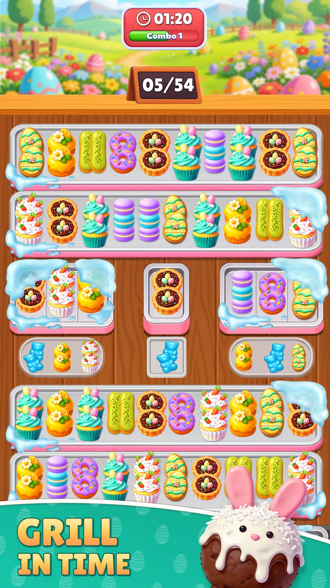 Grill Cooking: Sort Challenge