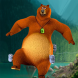 Grizzy & Lemmings Pen Running