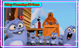 Grizzy & Lemmings Pen Running imagem de tela 1