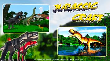 Jurassic Dinosaurs Mods MCPE الملصق