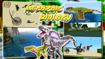 Jurassic Dinosaurs Mods MCPE تصوير الشاشة 1