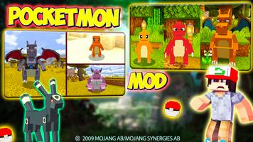 Pixelmon Mods: Adventures MCPE Affiche