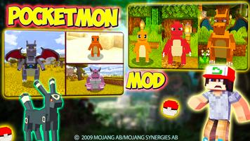Pixelmon Mods: Adventures MCPE постер