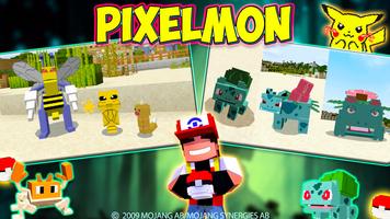 Pixelmon Mods: Adventures MCPE capture d'écran 1