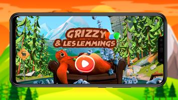 Grizzy and the Lemmings : adve постер