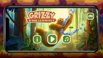 Grizzy and the Lemmings Jungle Cartaz