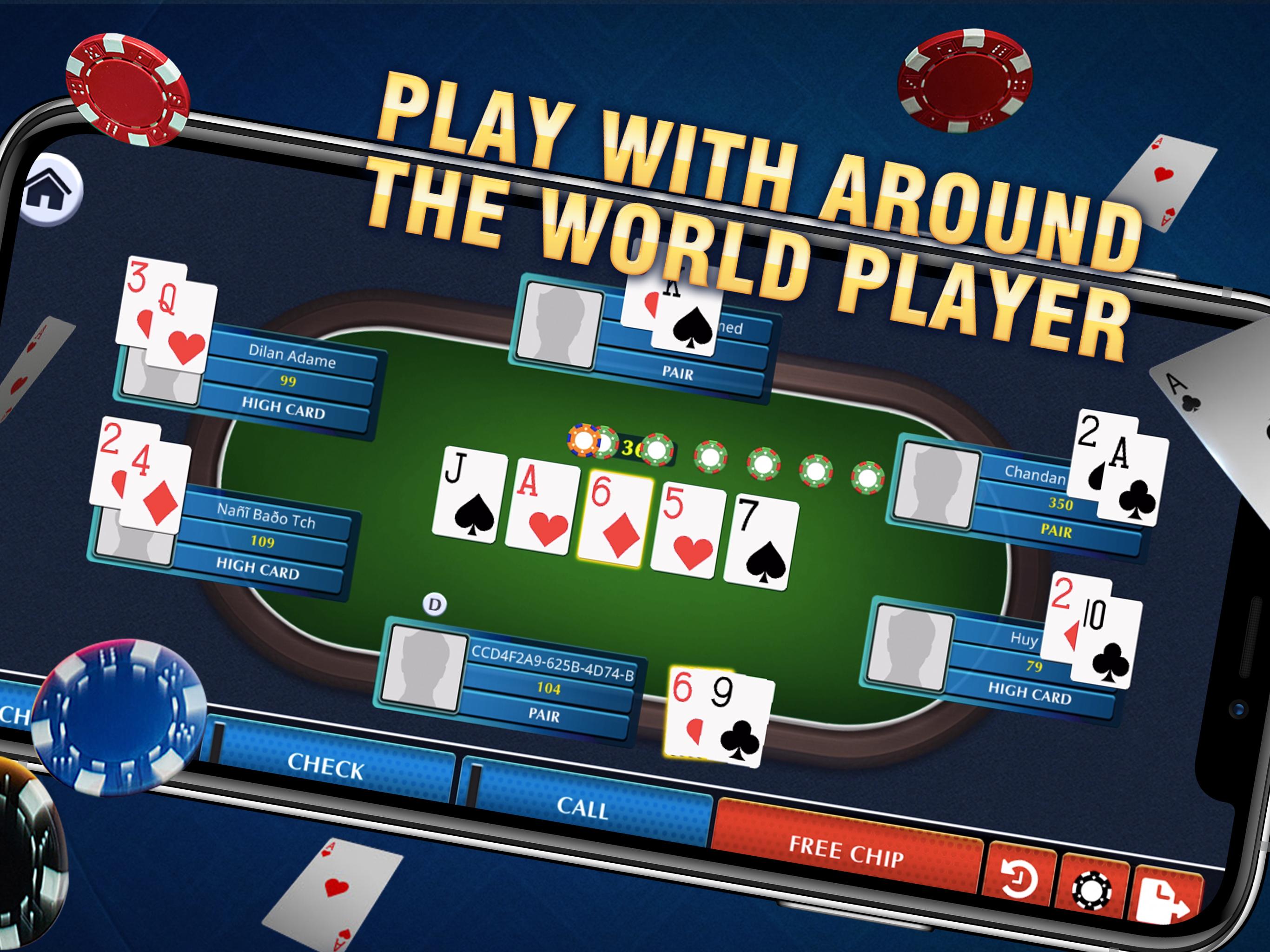 Dcard Hold'em Poker - Online Casino's Card Game APK pour Android Télécharger