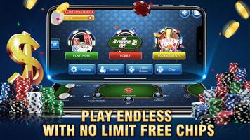Dcard Hold'em Poker - Online C syot layar 1