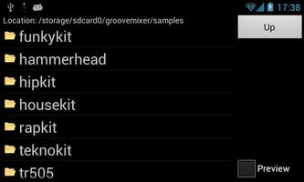 1 Schermata Drum Samples for GrooveMixer