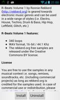 R-Beats Loops for GrooveMixer الملصق