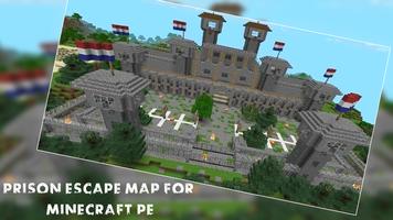 Prison Escape Map for Minecraft PE capture d'écran 1