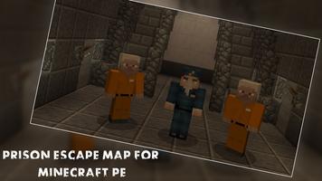 Prison Escape Map for Minecraft PE capture d'écran 3