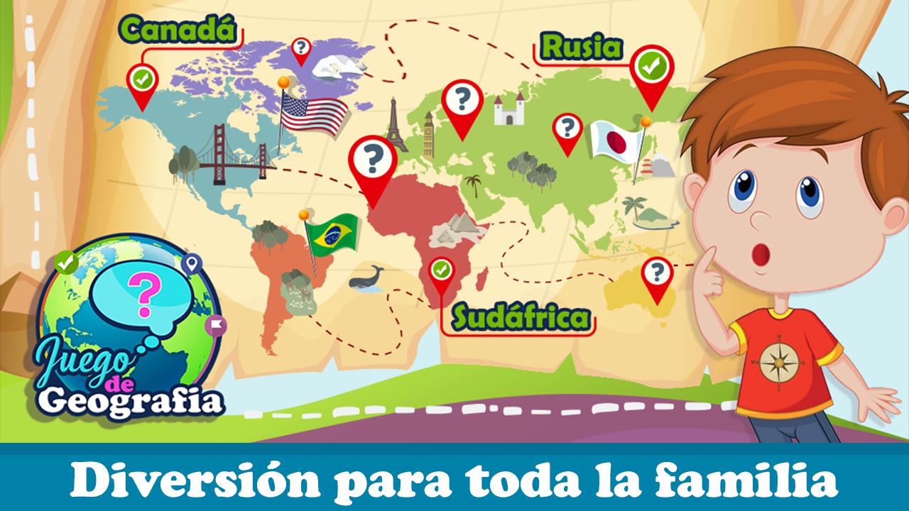 Jeux Géographique Carte Du Monde Pour Android
