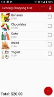 Grocery List - Shopping List poster