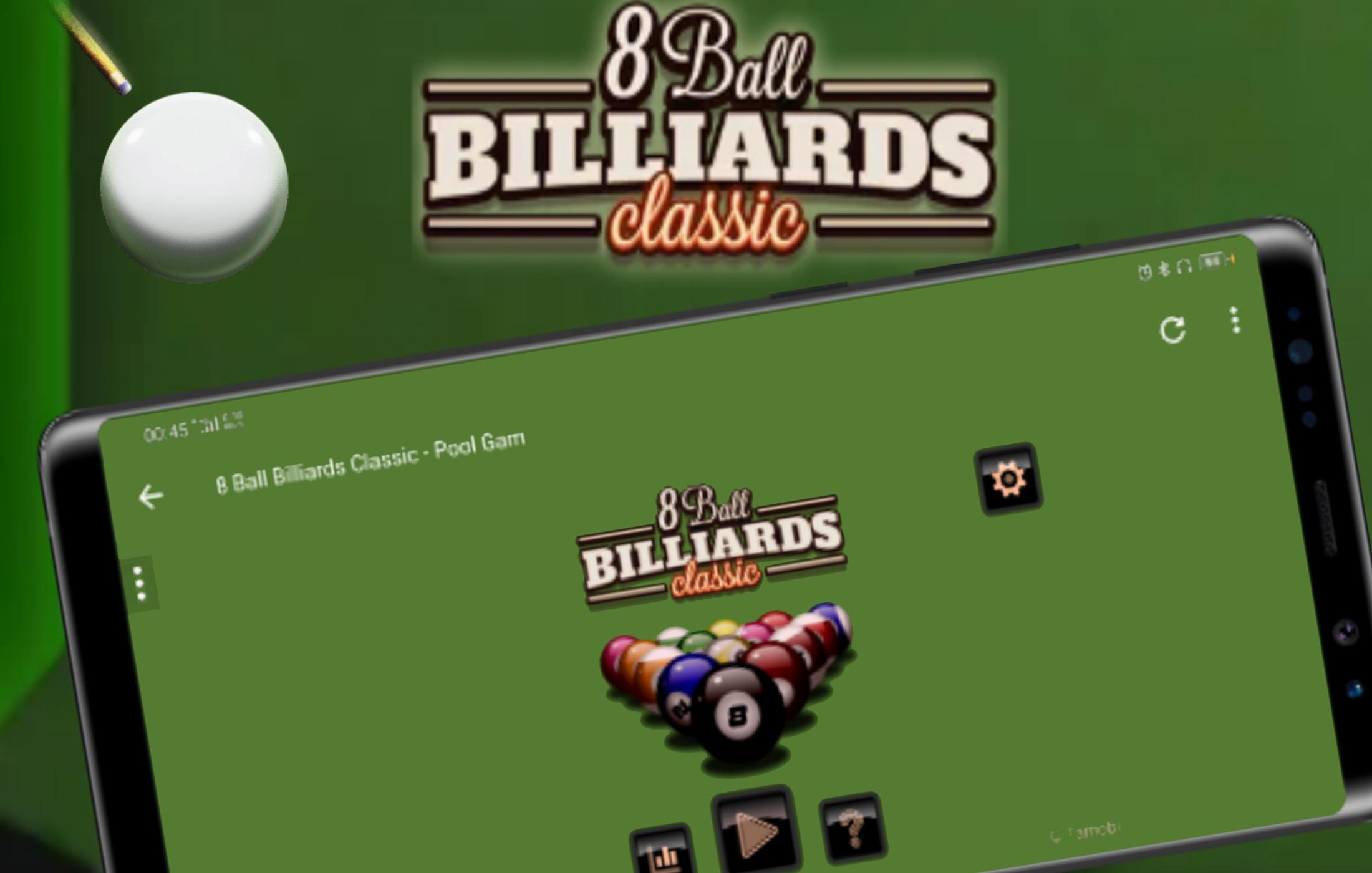 8 Ball Billiards Classic - free Pool Game Online APK pour Android  Télécharger
