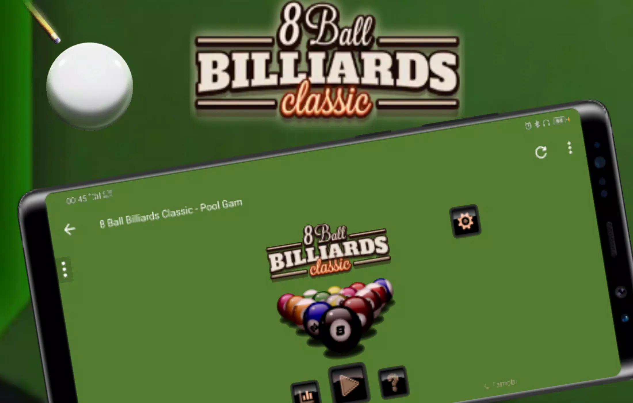 8 Ball Billiards - Classic Eightball Pool - Free download and