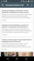 برنامه‌نما Grosseto notizie locali عکس از صفحه