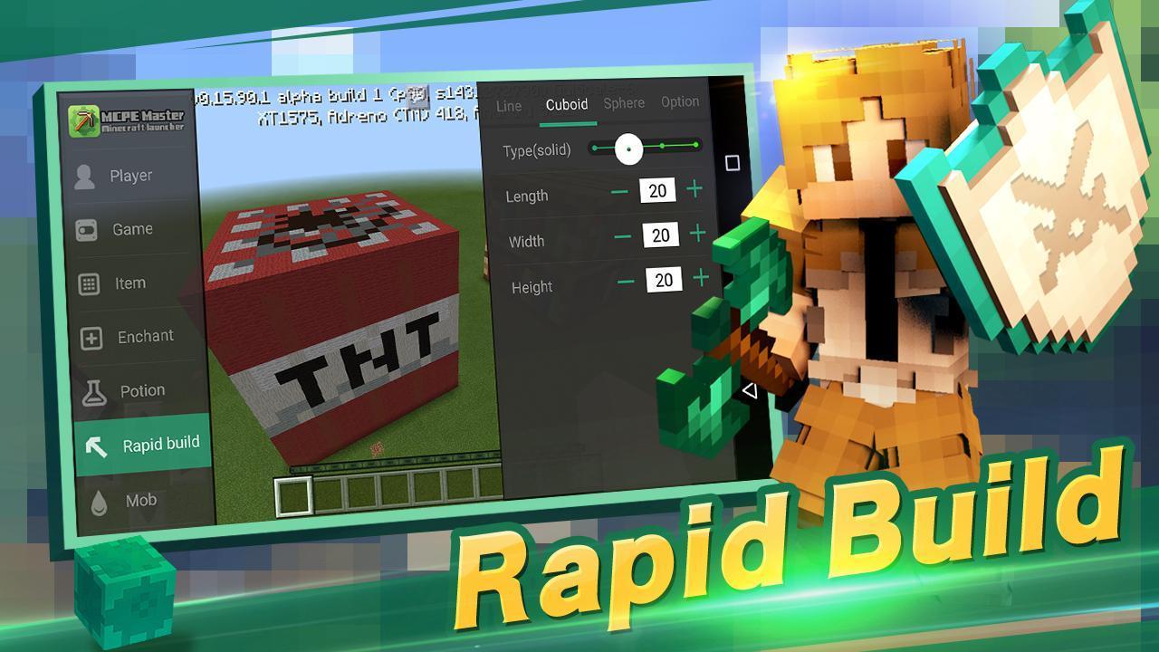Master For Minecraft Pocket Edition Mod Launcher For Android Apk Download