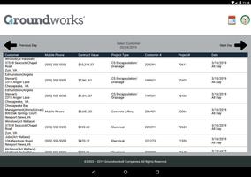 3 Schermata Groundworks G3-Production