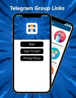 Telegram Group Links App Affiche