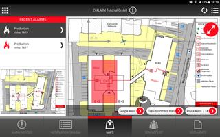 برنامه‌نما Feuerwehr App (EVALARM-EX) عکس از صفحه