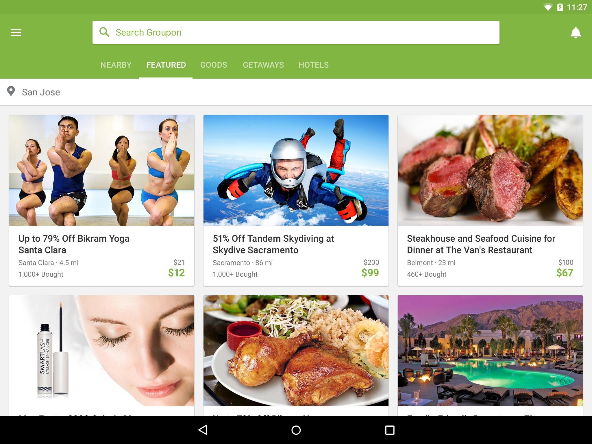 Resultado de imagen para Groupon:apk