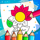 Flower Coloring Book For Kids
