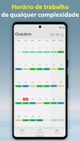 Simple Shift.Turno de trabalho Cartaz