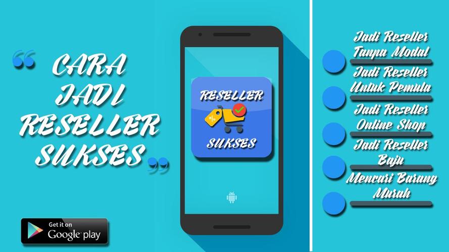 Cara Menjadi Reseller Sukses For Android Apk Download