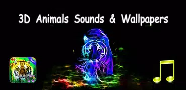 3D Animales Sonidos y Fondos