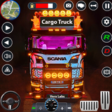 euro kargo truk angkutan 3d