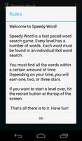 3 Schermata Speedy Word