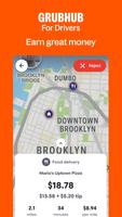 Grubhub for Drivers الملصق