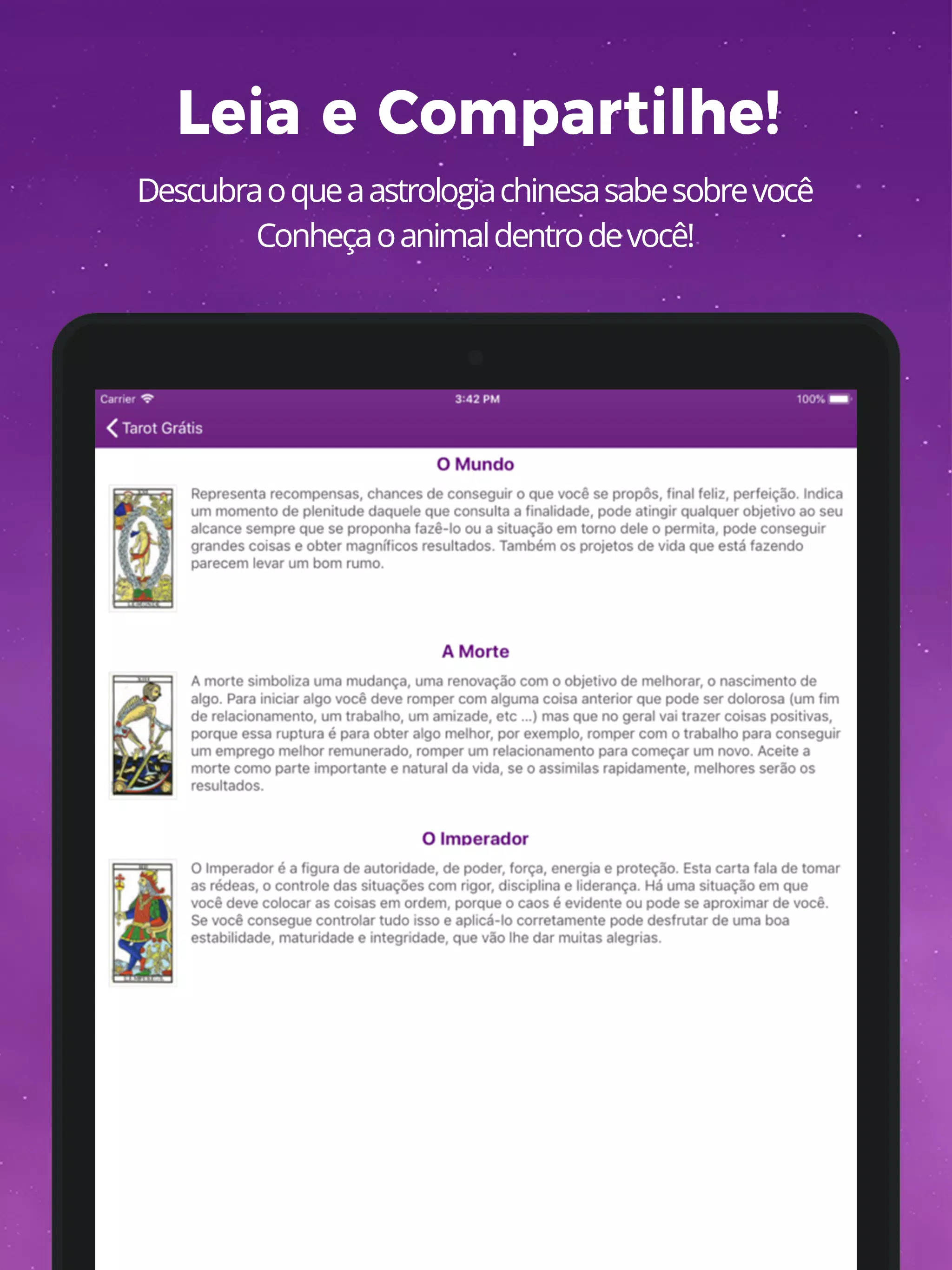 Tarot (Tarô) - Tarot do día – Apps no Google Play