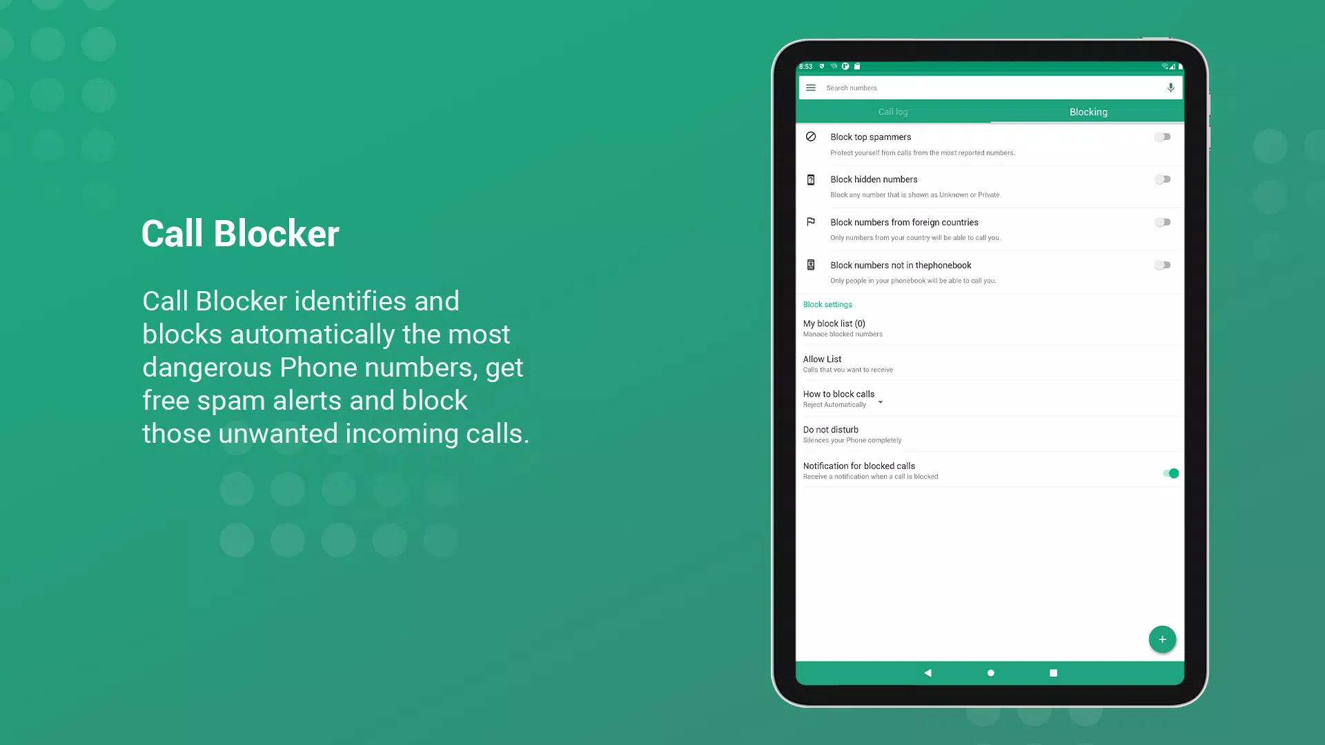 Call Blocker 1.82 Apk android