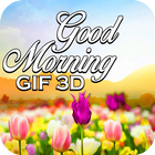 Good morning 3D GIF icône