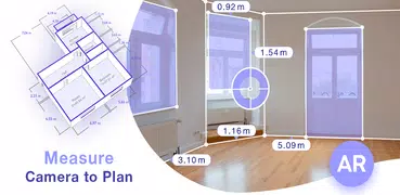 AR Plan 3D Tape Measure, Ruler