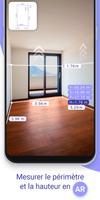 AR Plan 3D Règle: Room Planner Affiche