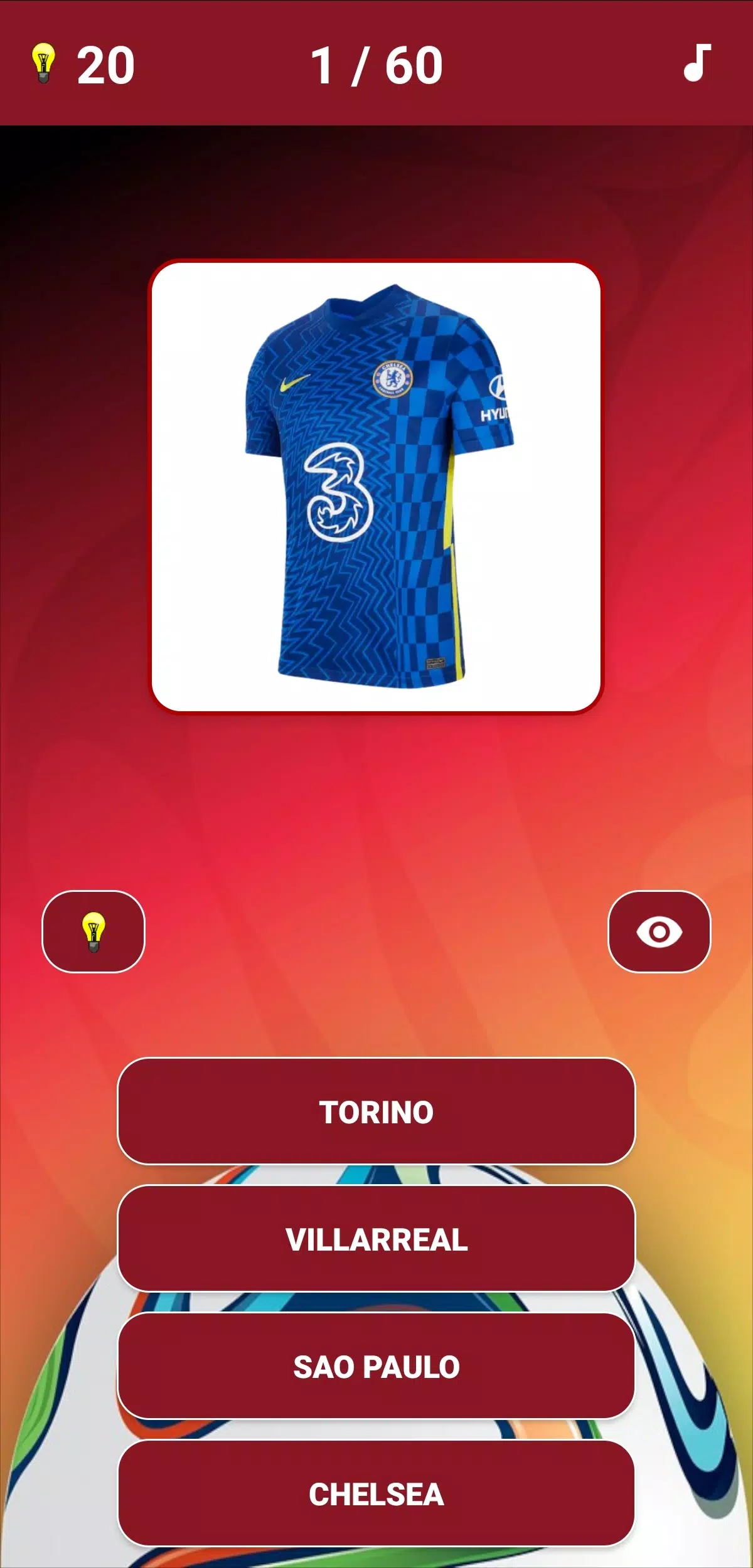 Quiz de Futebol::Appstore for Android