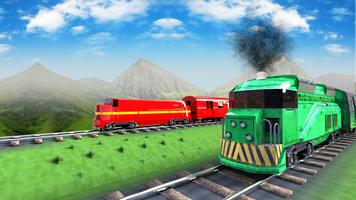 Train Racing Simulator Game Poster
