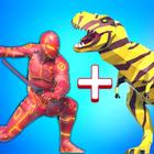 ikon Merge Master Dino Ninja Fusion