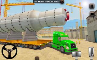 برنامه‌نما Oversized Load Cargo Truck Simulator عکس از صفحه