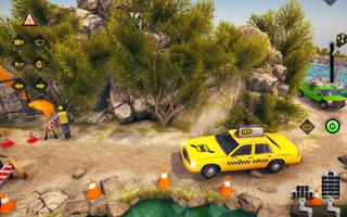 Conducteur de taxi tout terrain 3D: Real Taxi Sim Affiche