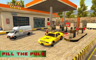 Conducteur de taxi tout terrain 3D: Real Taxi Sim capture d'écran 1